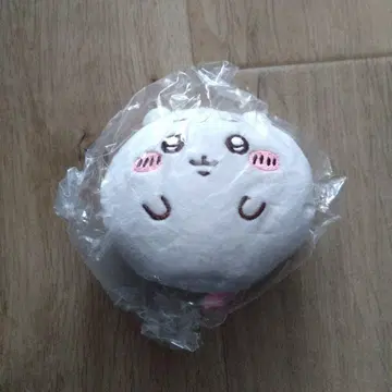 치이카와 만마루무치보후 봉제 인형 화이트