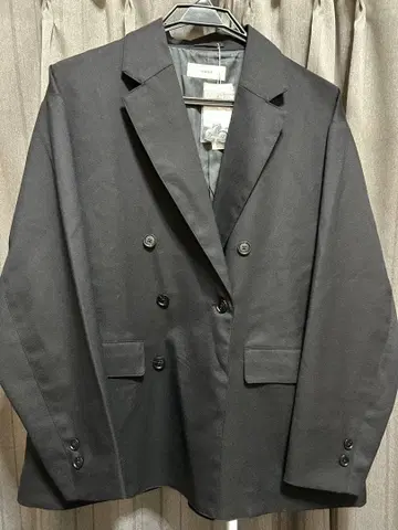 RAGEBLUE 더블 브레스트 테일러드 자켓 S/M 블랙