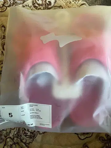 미개봉 새상품 Skylrk 핑크 피치 샌들 23.5cm