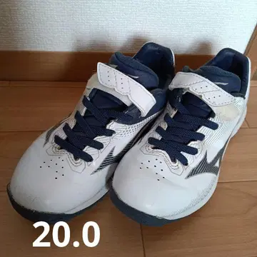 Mizuno 트레이닝 슈즈 화이트/네이비 20.0
