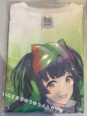 마유즈미 후유코 T셔츠 L사이즈 TSUTAYA AXGRIT 샤니마스