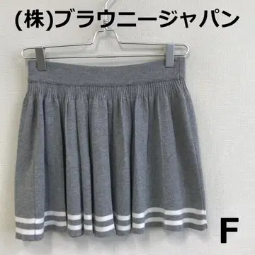 C1208A14 [ (주)브라우니재팬 ] 니트 미니 스커트