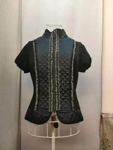 히로코비스 반팔 블랙 집업 아우터