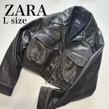 ZARA 자라 가죽 자켓 아우터 점퍼