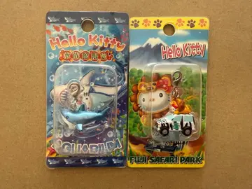 지역 한정 헬로키티 지퍼 마스코트 후지 사파리 파크 수족관 상어