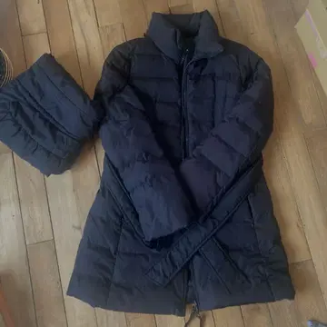 TOCCO closet 블랙 다운 코트