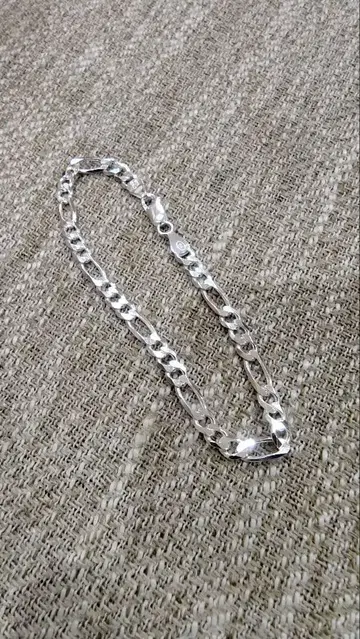 실버 925 피가로 팔찌