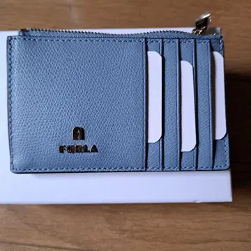 FURLA 라이트 블루 카드 케이스