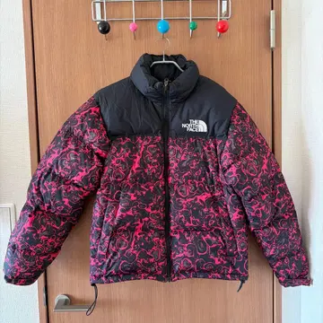 THE NORTH FACE 다운 자켓 XS 블랙/핑크