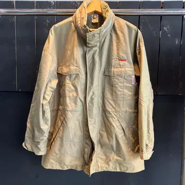 VISION STREET WEAR 나일론 자켓 M 사이즈 카키