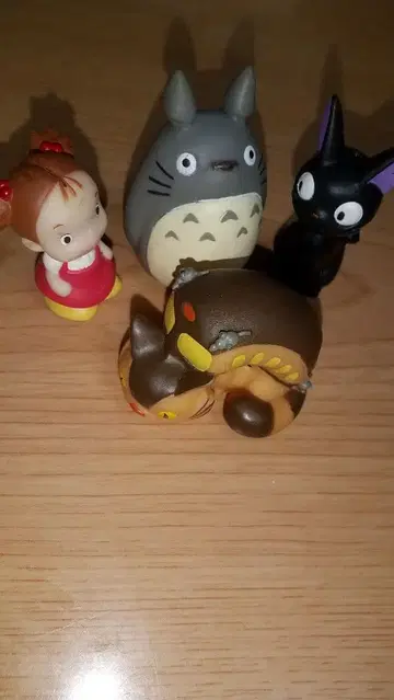 지브리 손가락 인형 이웃집 토토로 마녀 배달부 키키 지지