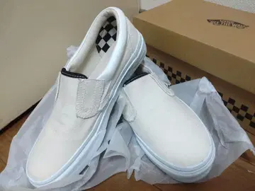VANS 슬립온 화이트 BEAMS 콜라보 레어