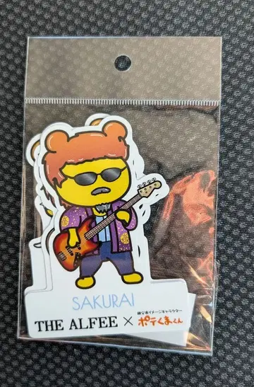 THE ALFEE 치치 포테곰 콜라보 스티커 3개 세트