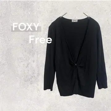 폭시 가디건 볼레로 겉옷 블랙 긴팔 프리 사이즈 프리 사이즈