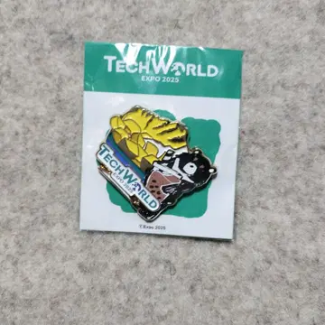 TECH WORLD EXPO 2025 핀 배지