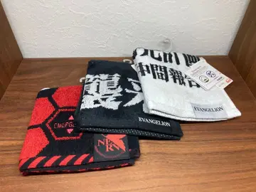 [ 미사용 새상품 ] 아베일 에반게리온 미니 타월 3점