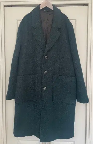 ZARA 남성용 롱 코트 L 사이즈