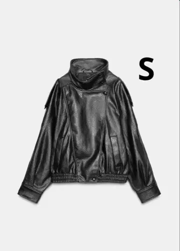 ZARA 자라 페이크 가죽 자켓 새상품, 미사용
