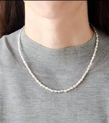 Natully 나츄리 담수 진주 일련 목걸이