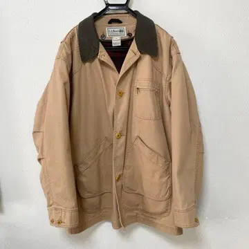 엘엘빈 헌팅 자켓 라이너 체크 코듀로이 XL