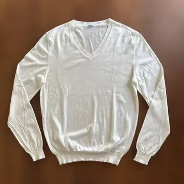 [ 94% 오프 ] malo 화이트 V넥 스웨터