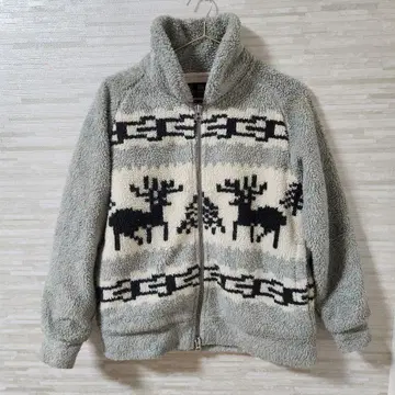 [ L ] Sunny Clouds 카우친 스웨터 보아 자켓 펠리시모