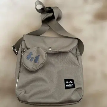 무민 베이지 숄더 멀티 케이스 포함