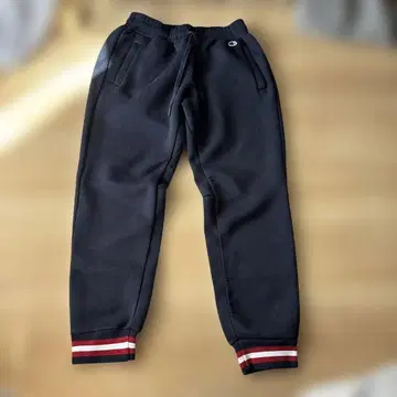 Champion 조거 팬츠 블랙 스트라이프 XL