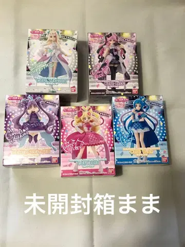 너와 아이돌 프리큐어 큐티 피규어 전 5종 세트 미개봉 새상품