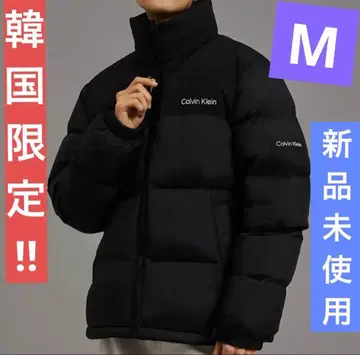 Calvin Klein 블랙 다운 자켓 정품