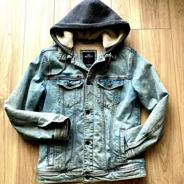 홀리스터 후드 부착 보아 자켓 (해외 S 사이즈) Safari 게재