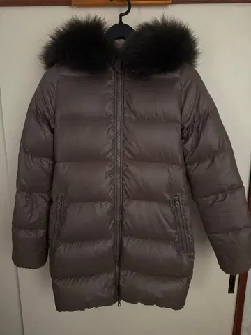 DUVETICA 브라운 다운 자켓 38