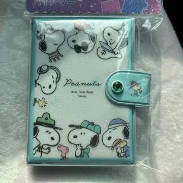 [ 새상품 ] 스누피 씰 앨범 씰 바인더 PEANUTS