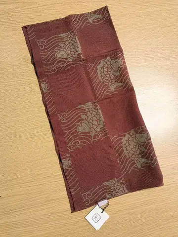 고급품 코무사 코무사 와 손수건 실크 100%