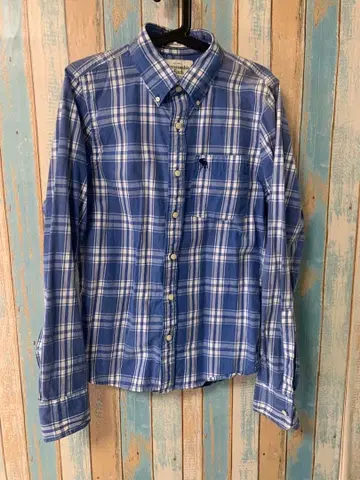 Abercrombie & Fitch 아바클로 머슬핏 긴팔 셔츠 L