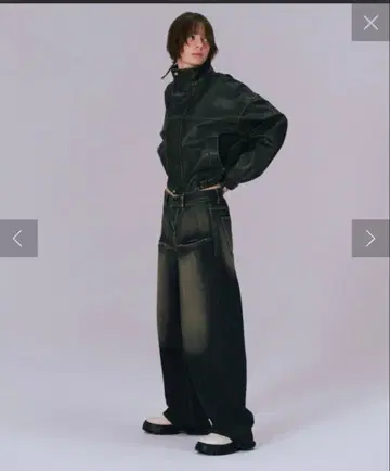 WHO'S WHO gallery 빈티지 라이크 보아 블루종