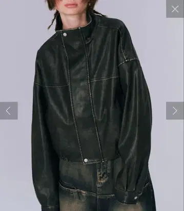 WHO'S WHO gallery 빈티지 라이크 보아 블루종