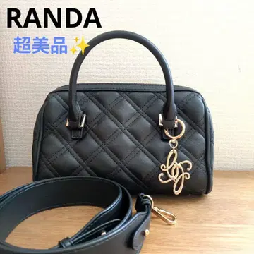 새상품급 RANDA 퀼팅 2Way 미니 보스턴 백 숄더 포함