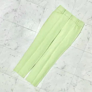 새상품급 PLST 플라스테 팬츠 린넨 그린 L