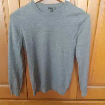 theory 그레이 크루넥 스웨터 사이즈 P