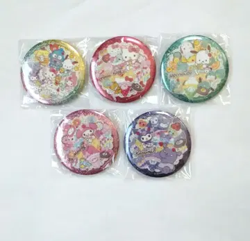 산리오 키라키라 BIG 캔 배치 5개 1