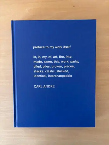 Carl Andre: Sculpture as Place 1958-2010