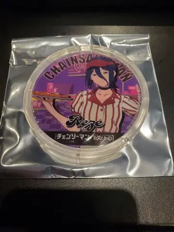 체인소 맨 라운드 원 콜라보 아크릴 코스터 레제