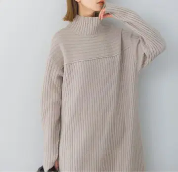 URBAN RESEARCH ROSSO* 리브 니트 롱 원피스 로쏘