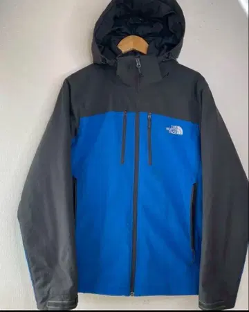 THE NORTH FACE 마운틴 파카 파랑/블랙 패딩 자켓 M