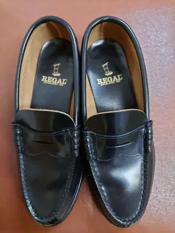 REGAL 블랙 로퍼