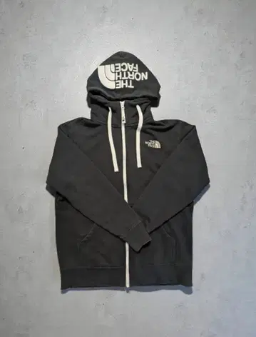 THE NORTH FACE 블랙 후드티 풀 집업