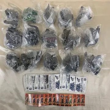 전 15종 세트 [ HG 고질라 크로니클 ]