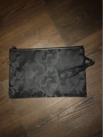 블랙 카모플라쥬 장지갑