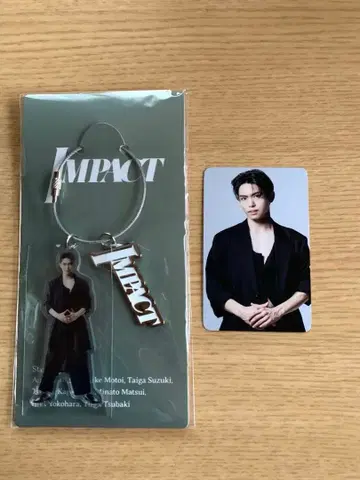 IMPACT IMP. 카게야마 타쿠야 아크릴 키링 포토 카드